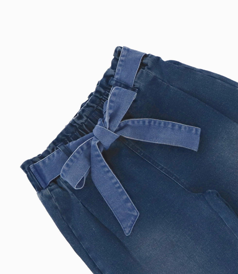 Jeans niña love 2 años / Celeste