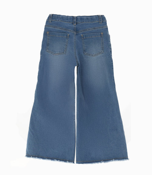 Jeans niña love 2 años / Celeste