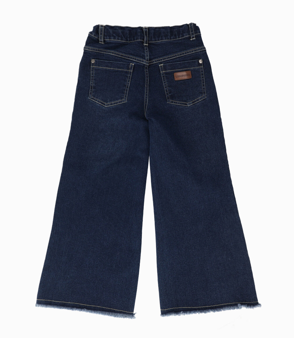 Jeans niña wide leg
