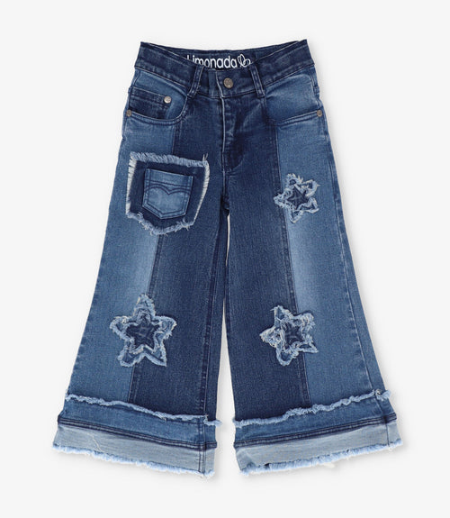 Jeans niña con estrellas