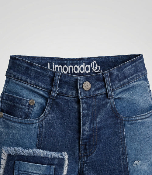 Jeans niña con estrellas