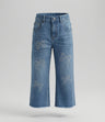 Jeans niña con lazos