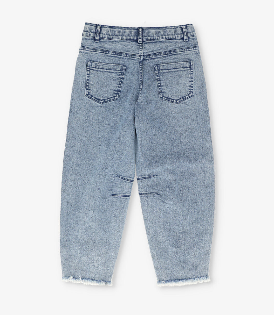 Jeans niña balloon con brillos 2 años / Azul Marino