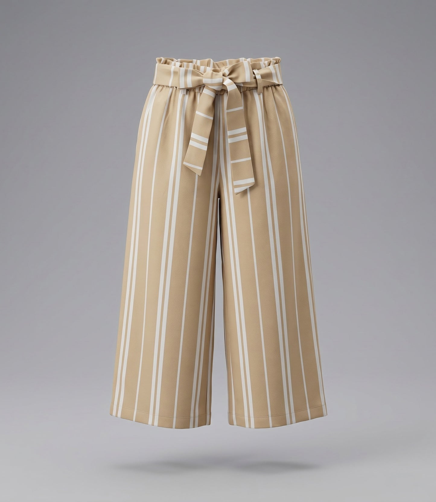 Pantalón niña cargo con cherry 2 años / Beige