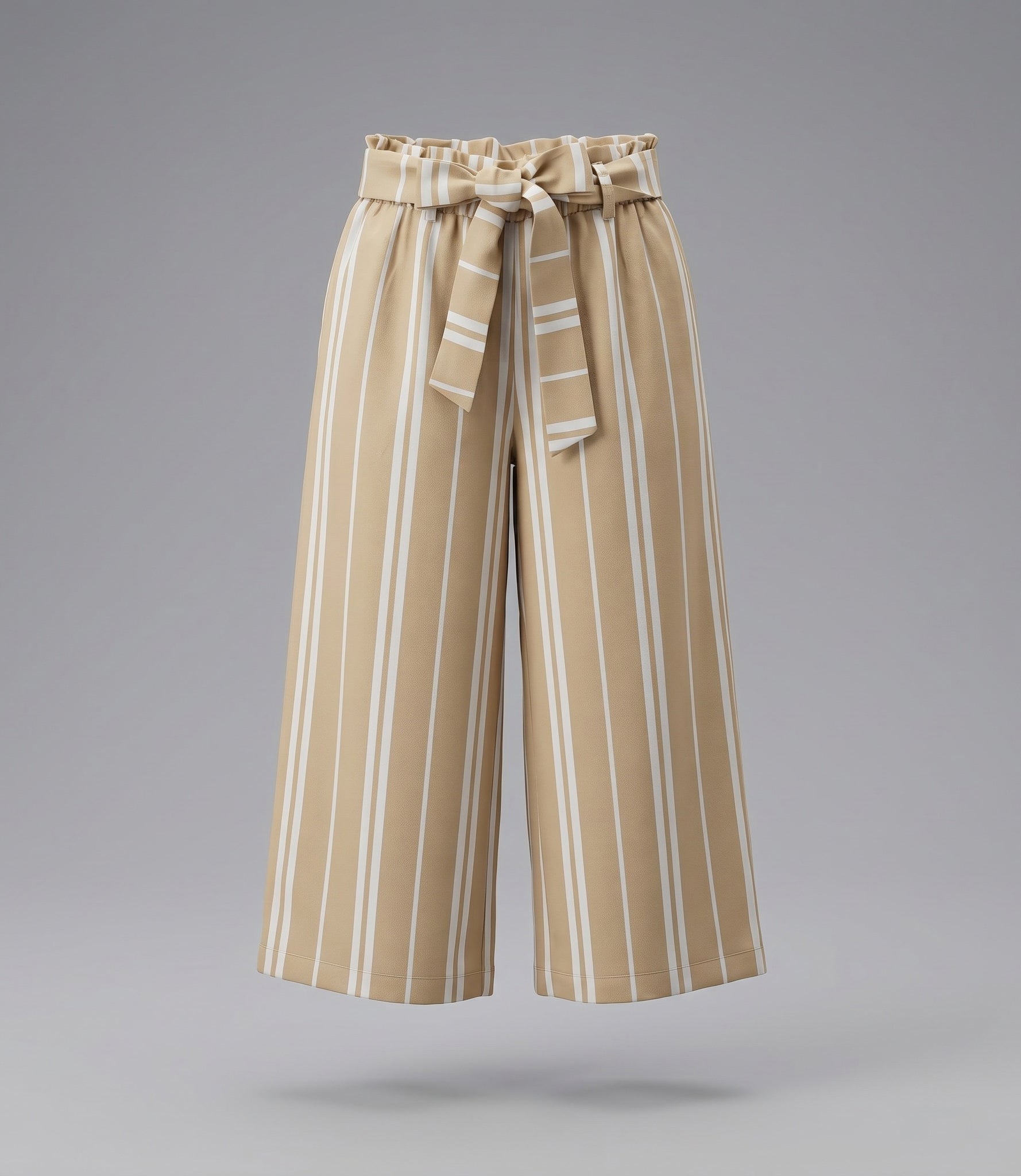 Pantalón niña cargo con cherry 2 años / Beige