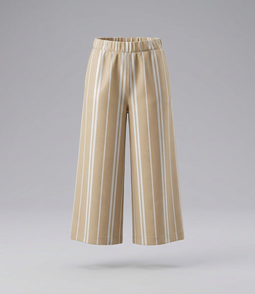 Pantalón niña cargo con cherry 2 años / Beige