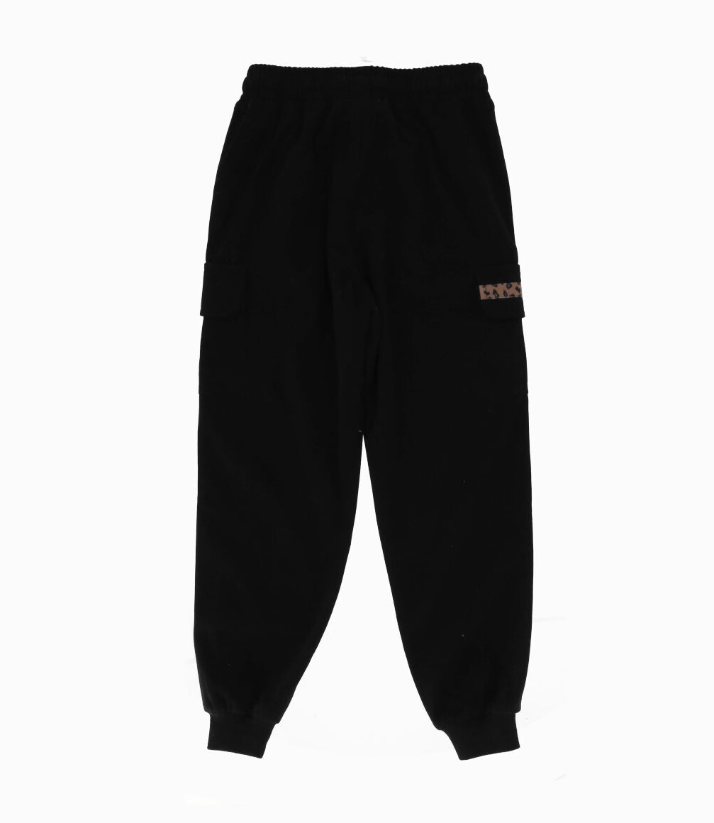 Pantalón niña jogger 2 años / Negro