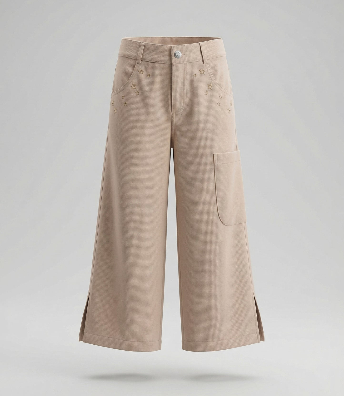 Pantalón niña cargo de cotelé