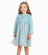 Vestido Niña Animal Print Menta