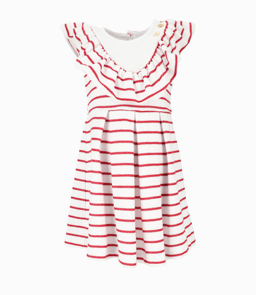 Vestido Niña Con Vuelos 2 años / Rojo