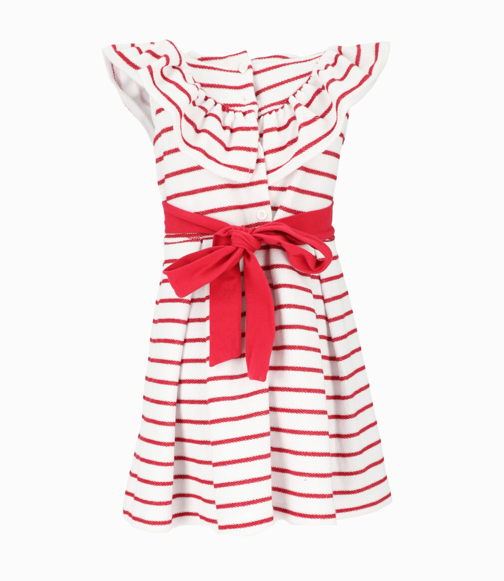 Vestido Niña Con Vuelos 2 años / Rojo