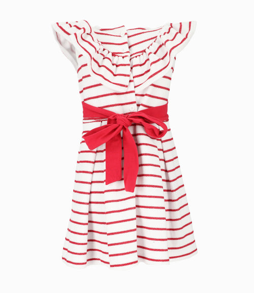 Vestido Niña Con Vuelos 2 años / Rojo