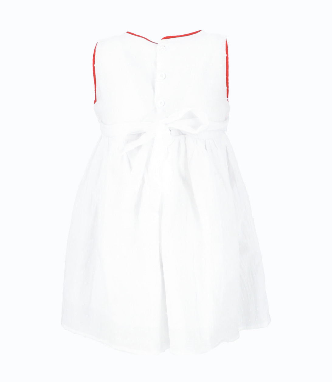 Vestido Niña Con Oso 4 años / Rojo