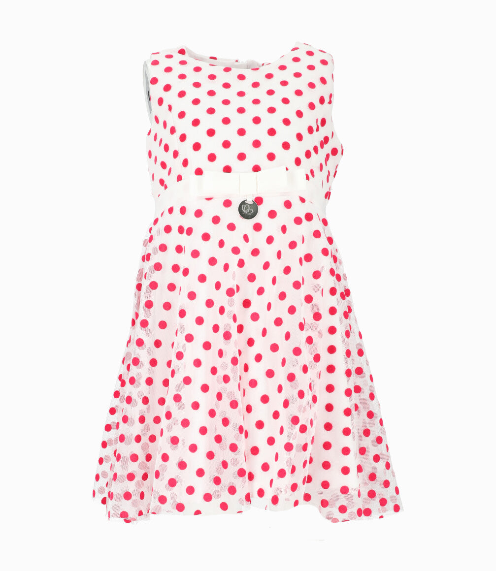 Vestido Niña Con Puntos 2 años / Frambuesa