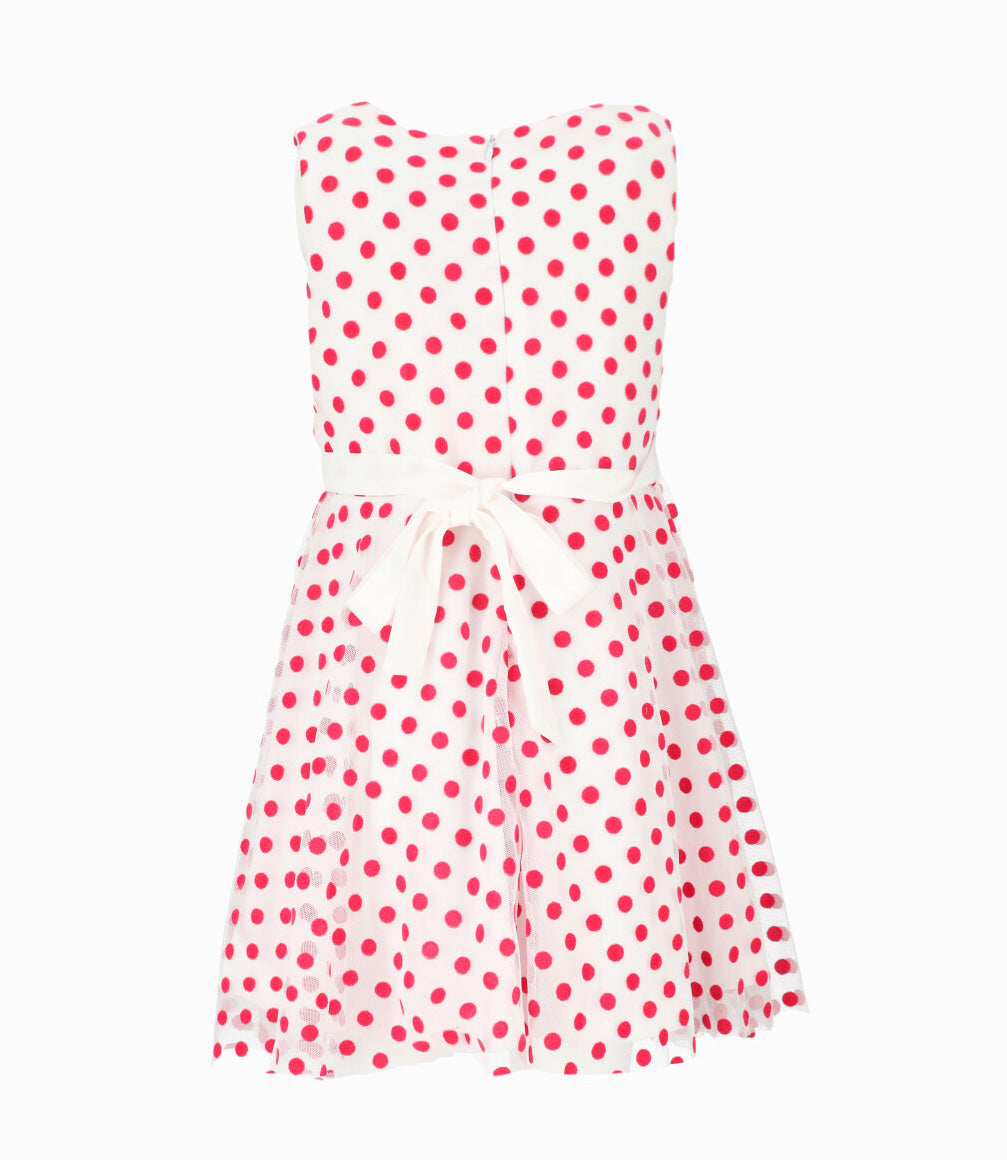 Vestido Niña Con Puntos 2 años / Frambuesa