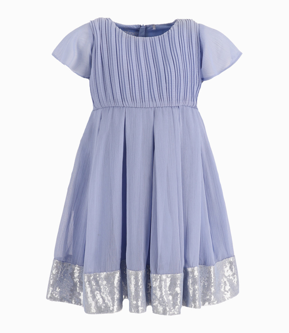 Vestido Niña Con Vuelos