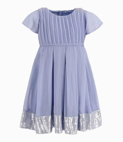 Vestido Niña Con Vuelos