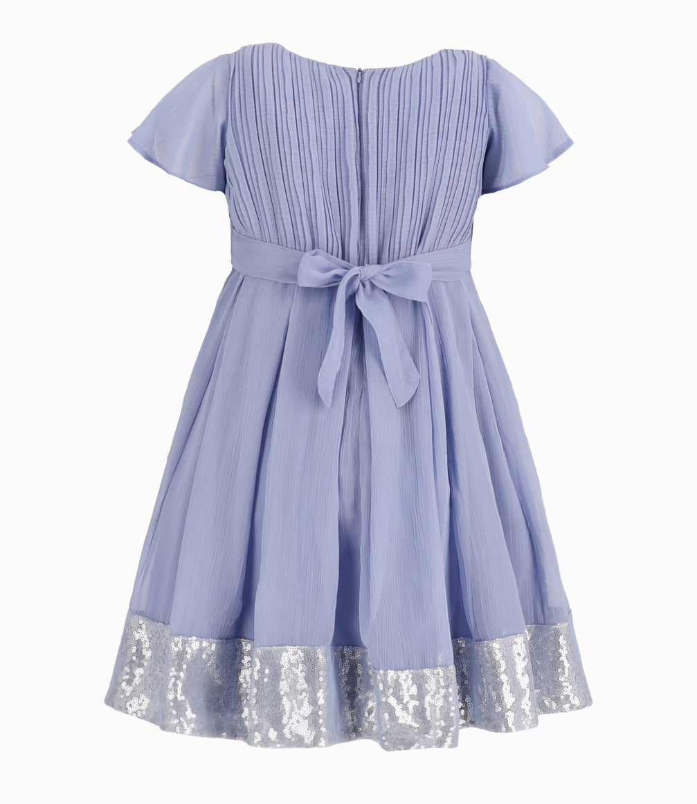 Vestido Niña Con Vuelos