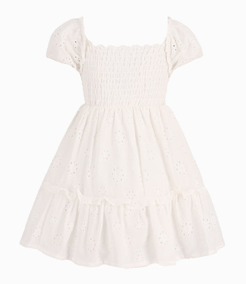 Vestido Niña Con Flores