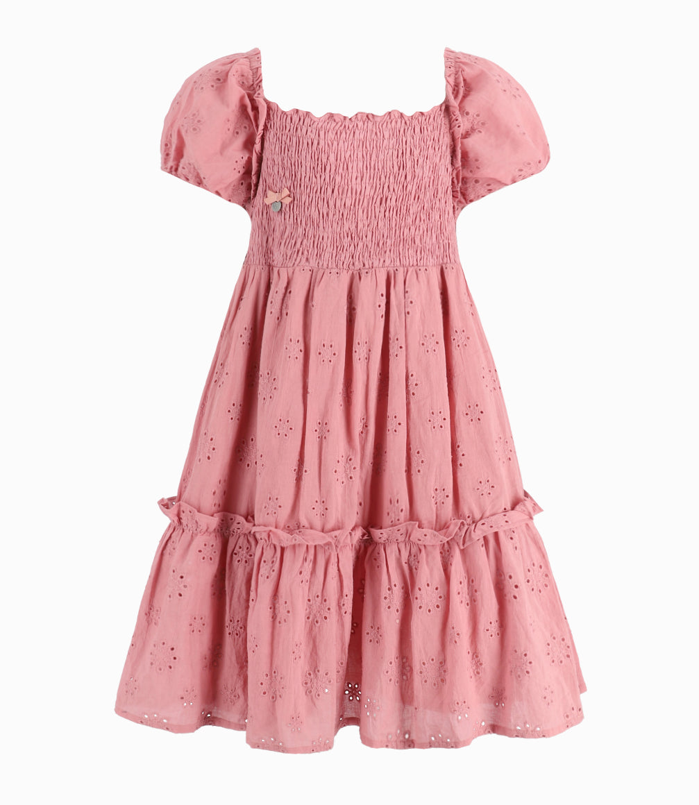 Vestido Niña Con Flores