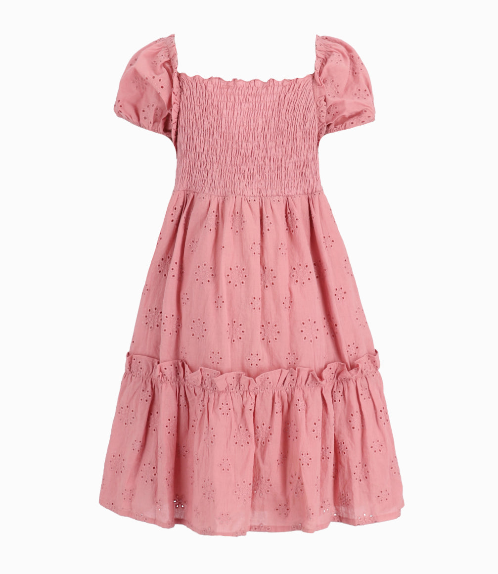 Vestido Niña Con Flores