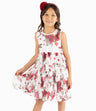 Vestido Niña Con Vuelos Y Flores