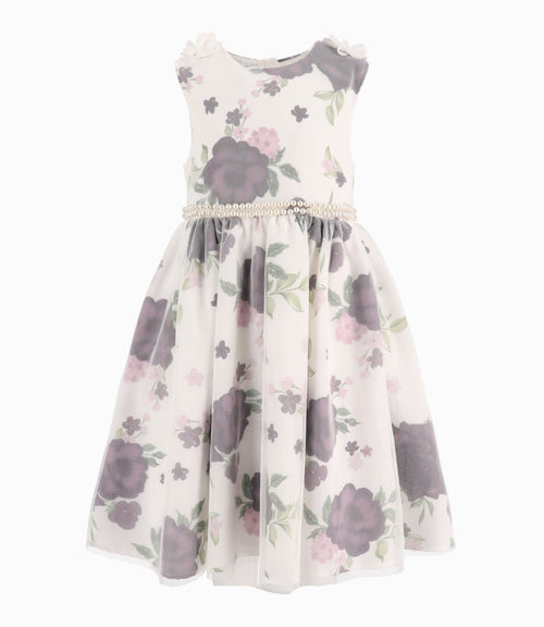 Vestido Niña Con Flores