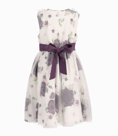 Vestido Niña Con Flores