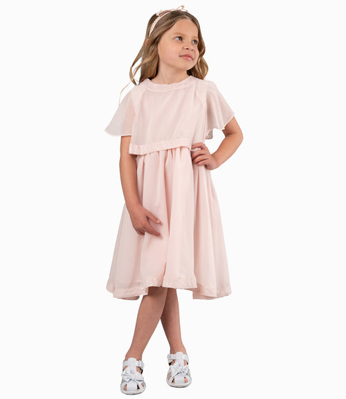 Vestido Niña Con Vuelos