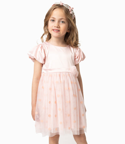 Vestido Niña Formal 2 años / Palo Rosa