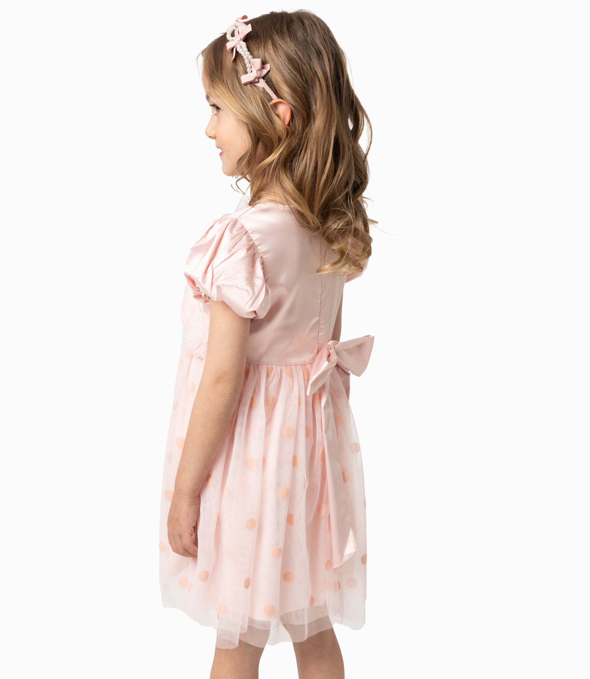 Vestido Niña Formal 2 años / Palo Rosa