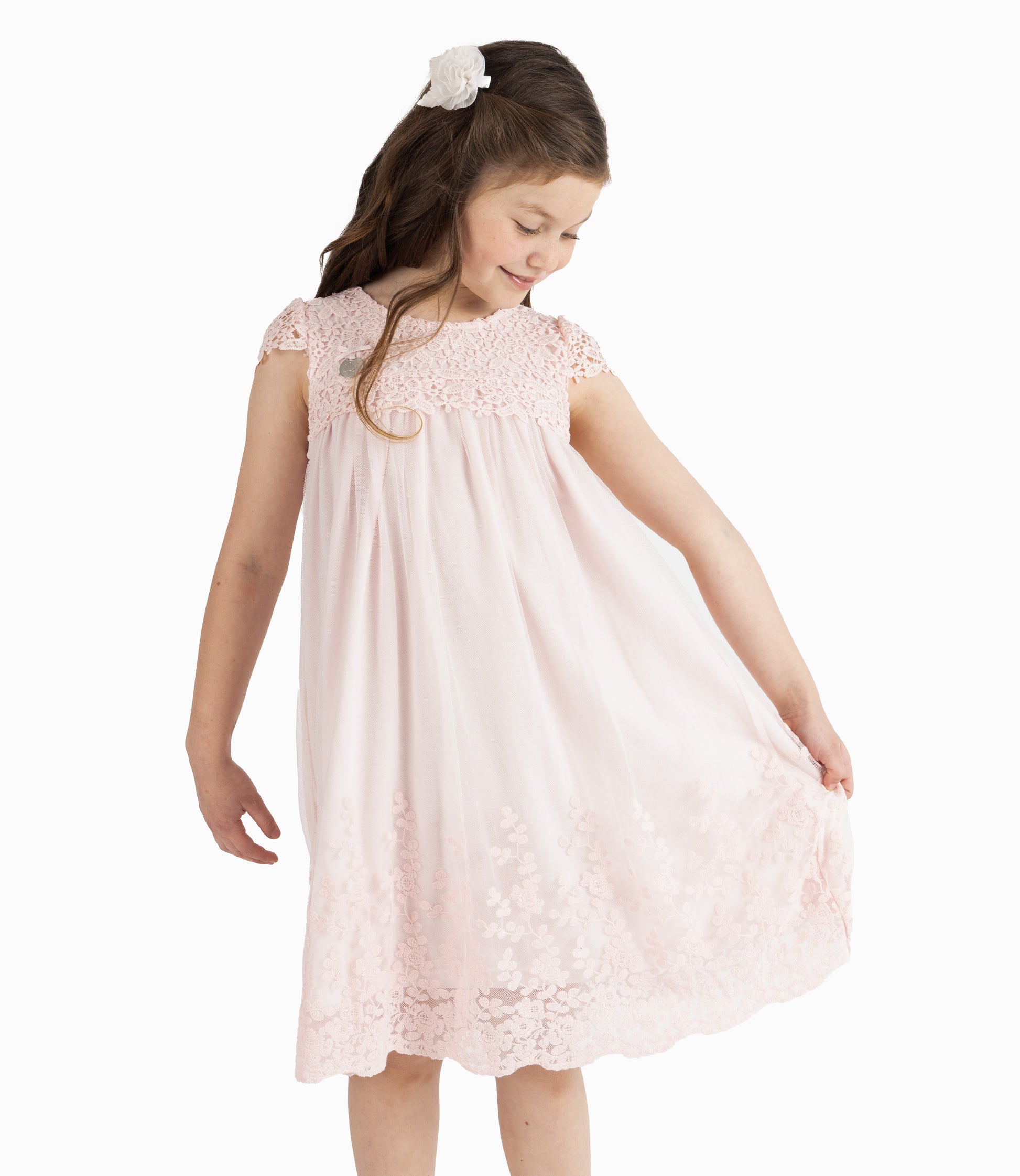 Vestido Niña Formal 2 años / Palo Rosa