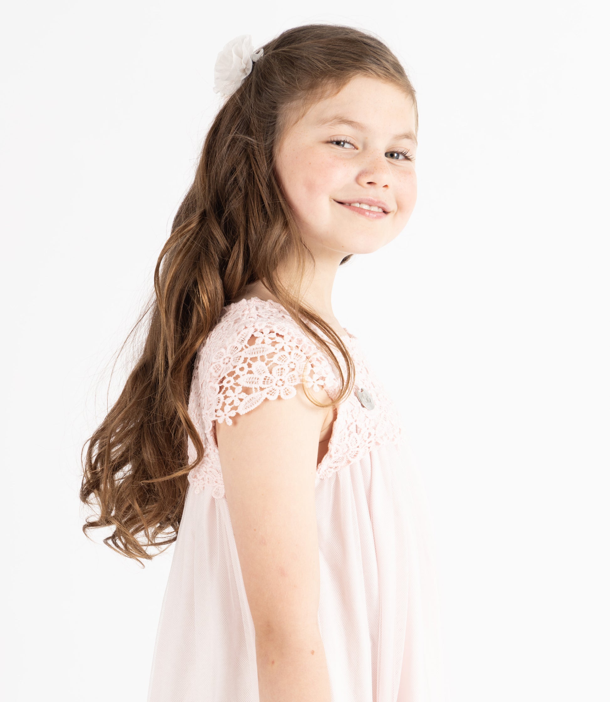 Vestido Niña Formal 2 años / Palo Rosa