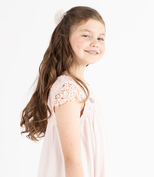 Vestido Niña Formal 2 años / Palo Rosa