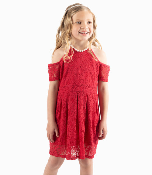 Vestido Niña De Encaje