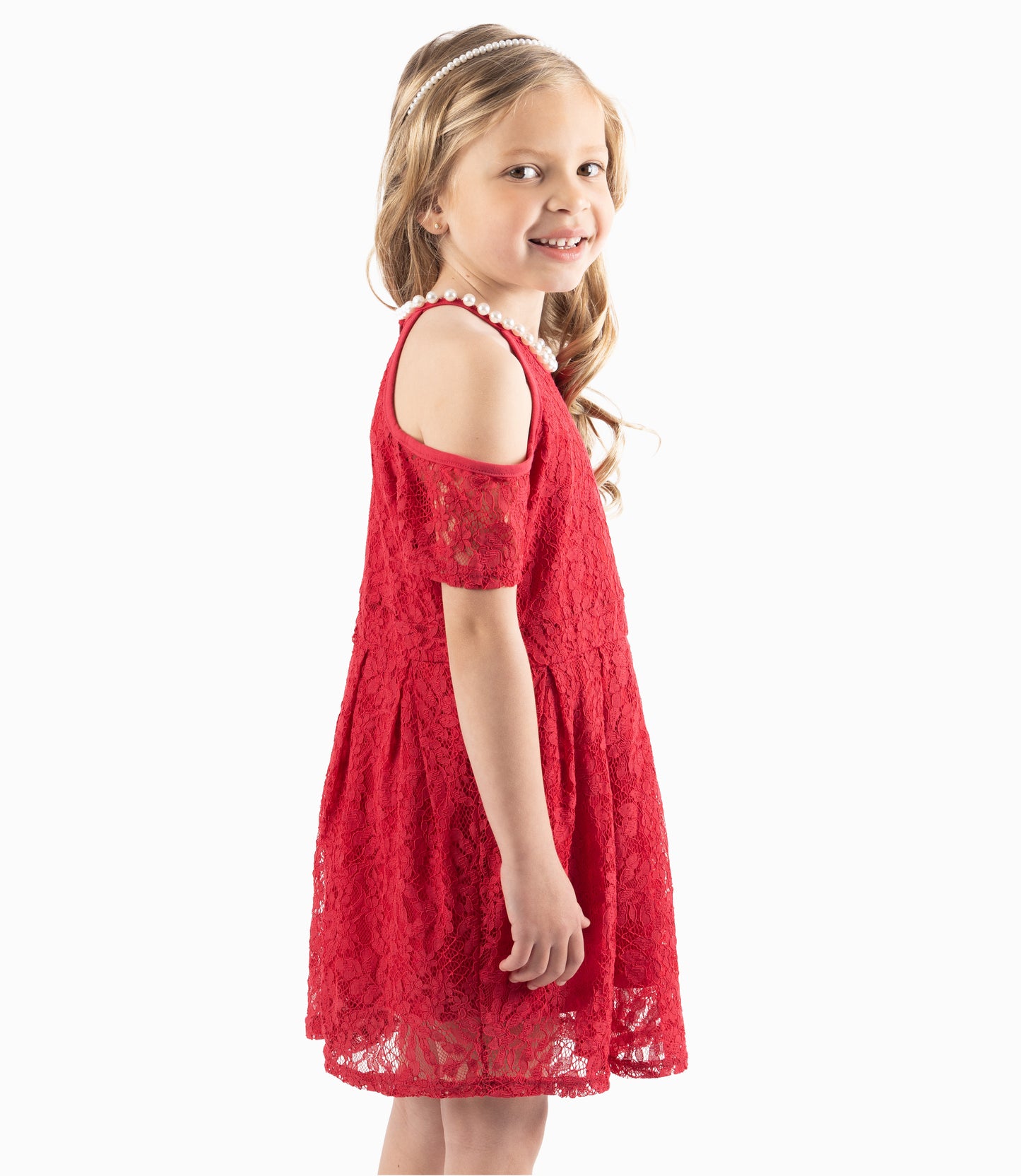 Vestido Niña De Encaje