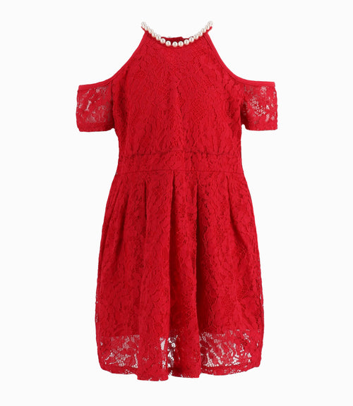 Vestido Niña De Encaje