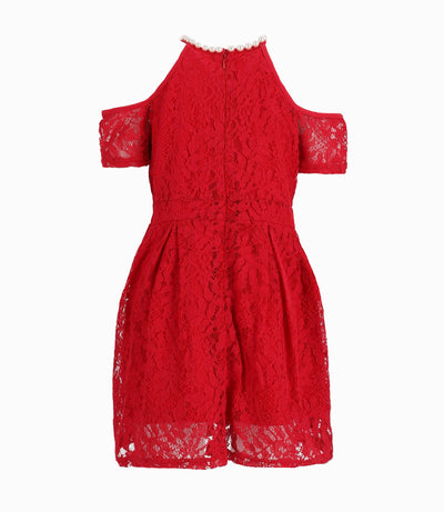 Vestido Niña De Encaje