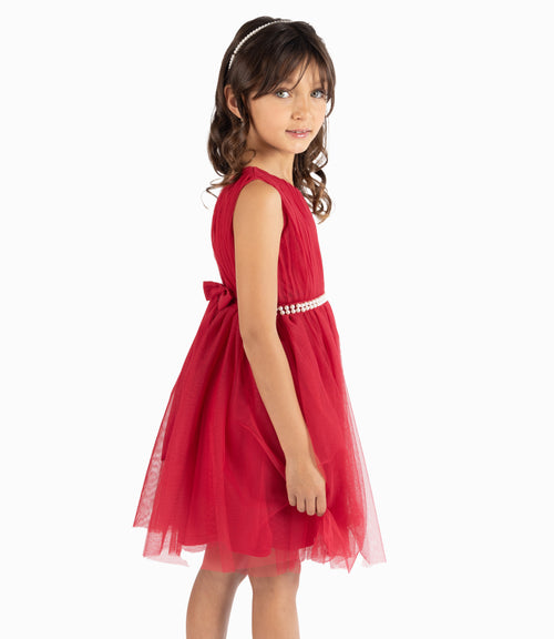 Vestido Niña Formal 2 años / Rojo