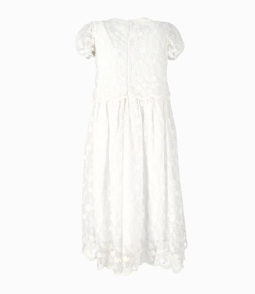 Vestido Niña de tul 2 años / Blanco