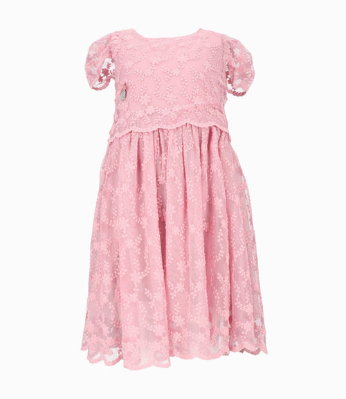 Vestido Niña de tul 2 años / Palo Rosa