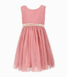 Vestido niña con perlas