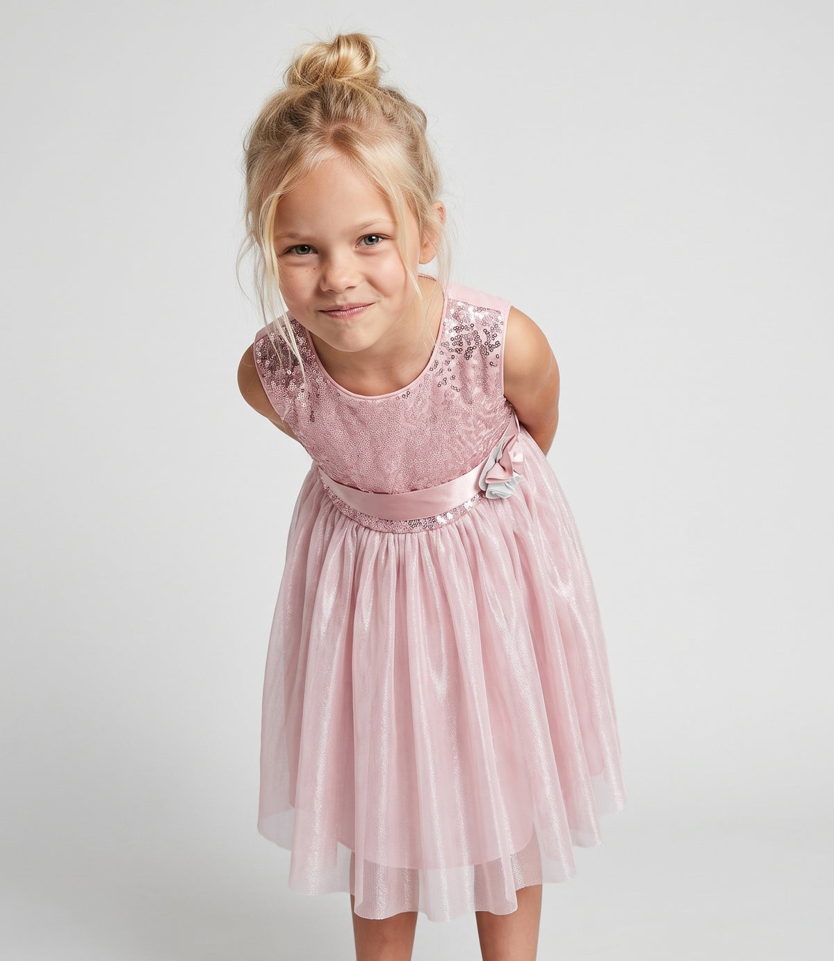 Vestido niña con tul