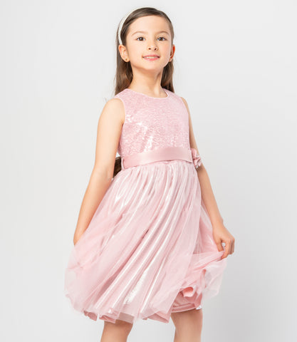 Vestido niña con tul