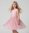 Vestido niña con flores aplicadas