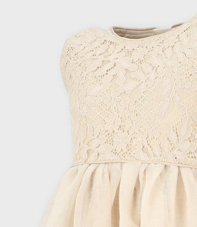 [NO PUBLICAR - GUARDADO] Vestido niña con tul 2 años / Dorado