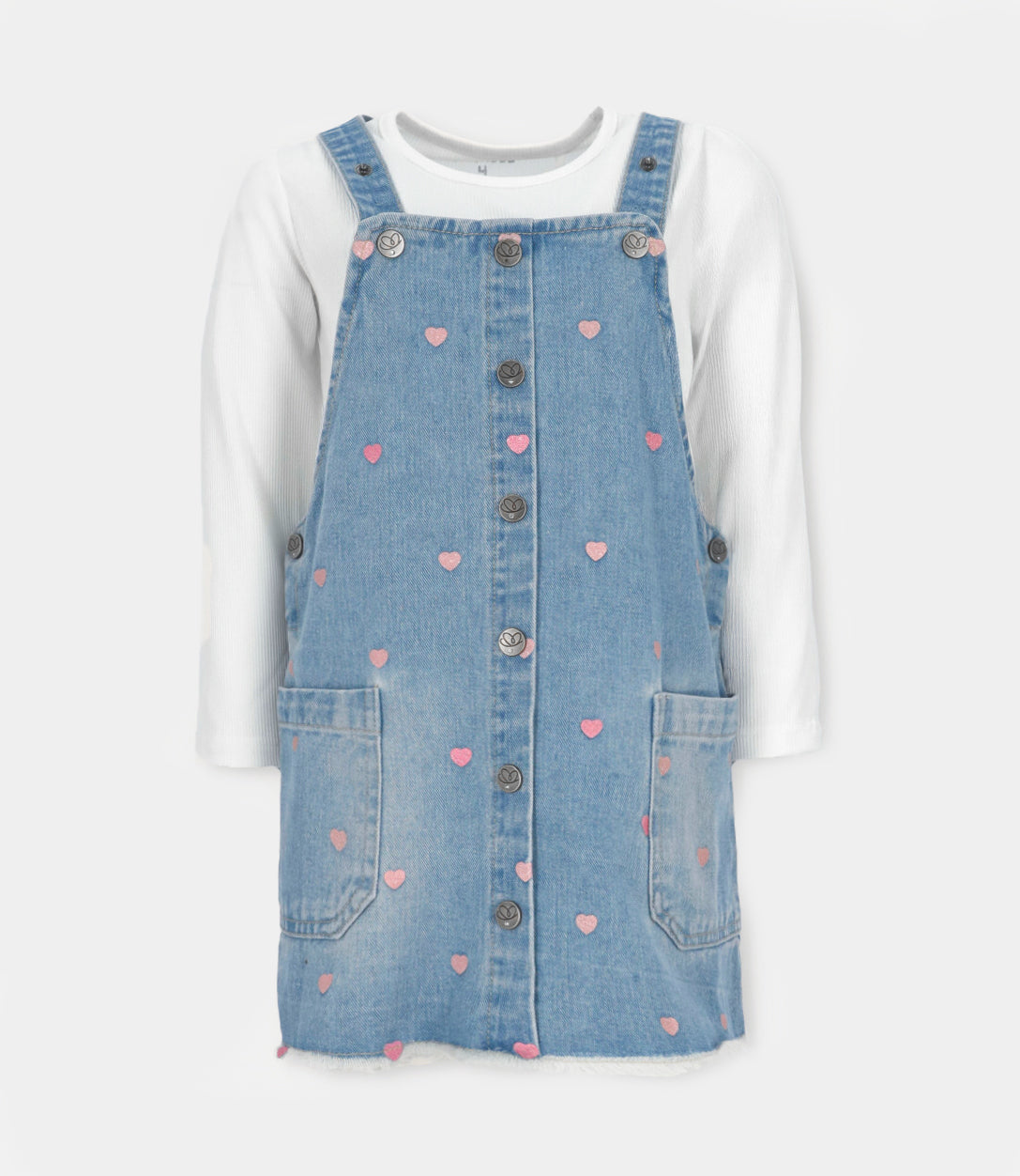Vestido niña de denim