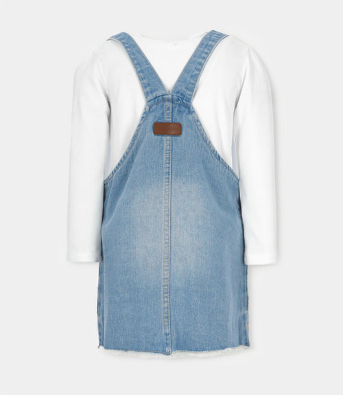 Vestido niña de denim