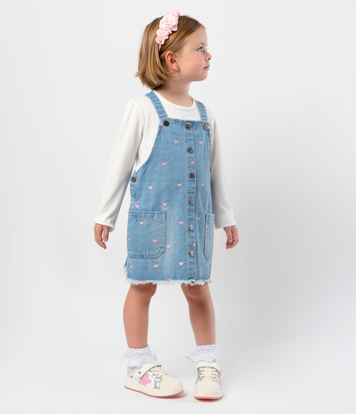 Mezclilla Vestidos De Jean Para NiÃ±as Grandes Vestido Niña De Denim