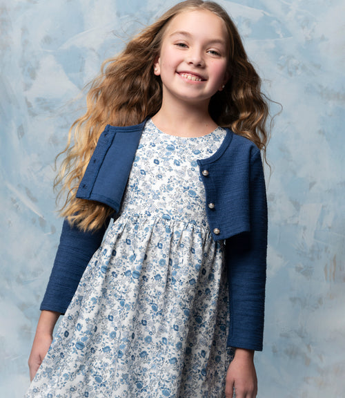 Vestido niña floreado